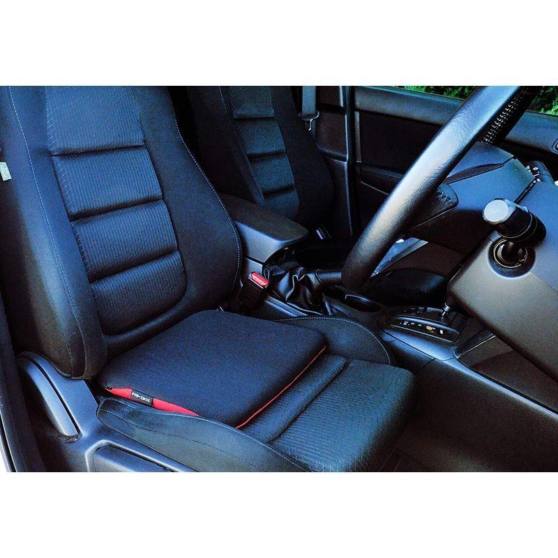 ドクターエル ドクターエルcc クッション レッド 腰痛対策 車専用 車のシート バケットシート タイムセール