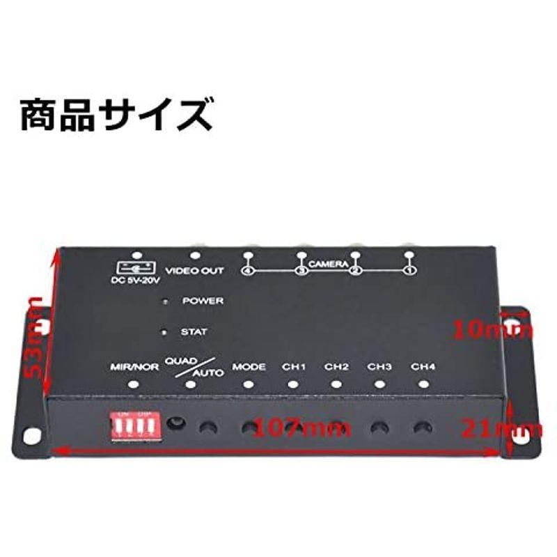 お1人様1点限り】 車載用ビデオ映像4分割器 TKS モニター映像 サイドカメ DC12V 1つのモニターで4つの映像を表示 正像、鏡像切り替え付き 4分割表示 その他モニタ関連用品 - www.roscoes.net お1人様1点限り】 車載用ビデオ映像4分割器 TKS モニター映像 サイドカメ DC12V 1つのモニターで4つの映像を表示 正像、鏡像切り替え付き 4分割表示 その他モニタ関連用品 - www.roscoes.net