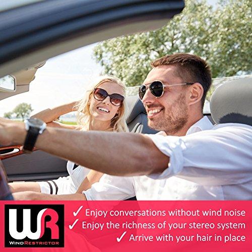 【値下げ⭕️】 WindRestrictor - コンバーチブル用ウィンドディフレクター 2005-2013年式シボレーコルベットC6対応 - 空気の流れをコントロールし、バックドラフトとノイズ 【ZYX2491884961】(86921円)
