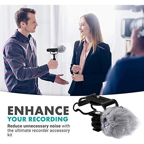 ズームH 1 n、H 2 n、H 4 n、H 5、H 6、DR-40 X、DR-05 X、DR-07 X、DR-22 WL、DR 100 MKIII用マイクグリップ・ショックマウント・デッドキャットウィンドス テレビ、オーディオ、カメラ オーディオ機器 H1132234930(10009円)