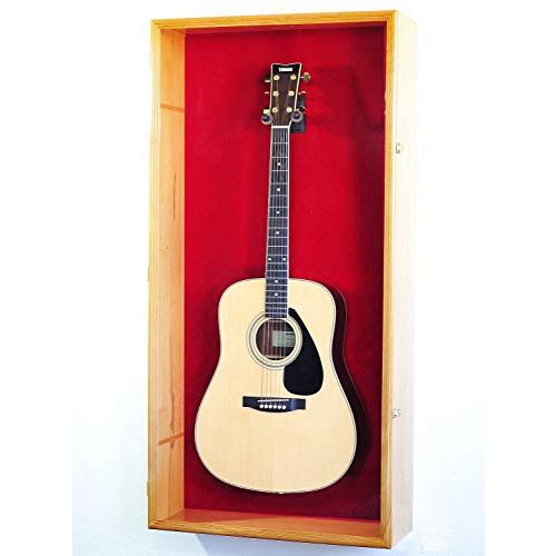 LLCです。大型アコースティックギターディスプレイケース壁掛けラックホルダー98 UVロック可能48 x 23