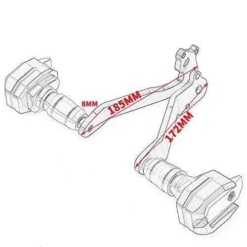 LoraBaberフレームスライダーフェアリングガードクラッシュプロテクター適用車種 Yamaha YZFR3 YZFR25 YZF R3 YZF R25 2019 2020 クラッシュパッドプロテク YZF R25 Yamaha YZFR3 R3 LoraBaberフレームスライダーフェアリングガードクラッシュプロテクター適用車種 YZFR25