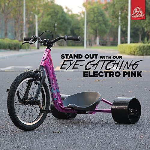 【早い者勝ち！】 TRIADカウンターメジャー・プロドリフトトライク、ドリフト用18インチビッグホイールスライダー、プレミアム品質、耐久性のある後輪、2ポジション調整バケッ 【TMF1471016371】(51312円)