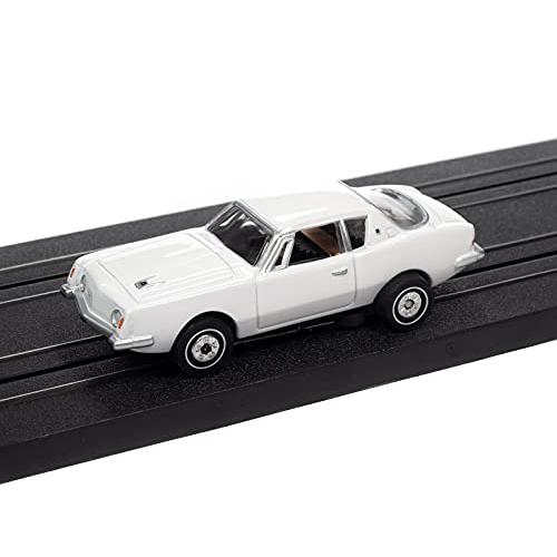 オートワールドサンダージェットR34 1963スチュードベーカー・アバンティ (ホワイト) HOスケールスロットカー オートワールドサンダージェットR34 1963スチュードベーカー アバンティ ホワイト HOスケールスロットカー