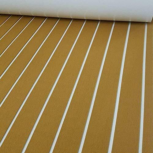 DENESTデッキフローリングデッキボートフローリングEVAフォームFaux Teakシーデックマリンカーペットフローリングボートカーペット94.5X 35.4X 0.24シ DENESTデッキフローリングデッキボートフローリングEVAフォームFaux Teakシーデックマリンカーペットフローリングボートカーペット94 5X 4X 保温