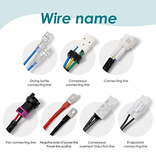 【値下げ中】 NEKPOKKA 12 V車用カーエアコン電動コンプレッサキット車用、トラック用、RV用、農業車用、ピックアップ用、クラシックカー用など車用12 Vエアコンシステム 【MYK4344251780】(151538円)