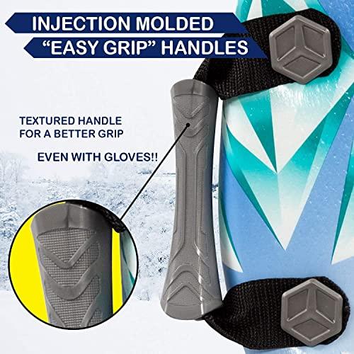 RYDR 36インチクラシックスノースライダーソリ-キッズ冬用フォームソリ滑降トボガン冬用ソリプラスチックそりボード極フォーム子供用ヘビーデューティレーサ RYDR 36インチクラシックスノースライダーソリ D1691086018(14950円)