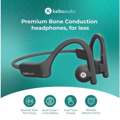 K KAIBOAUDIOカイボVerse-骨伝導ヘッドフォン-マルチポイントペアリング-オープンイヤーブルートゥースイヤホン-耐水性-USB-C急速充電-スマートタッチコント KAIBOAUDIOカイボVerse 骨伝導ヘッドフォン マルチポイントペアリング オープンイヤーブルートゥースイヤホン 耐水性 USB C急速充電