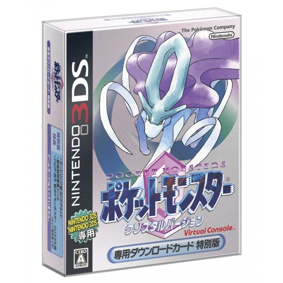 3ds バーチャルコンソール ポケットモンスター クリスタルバージョン 専用ダウンロードカード特別版 あきんどやメディアショップ 通販 Yahoo ショッピング