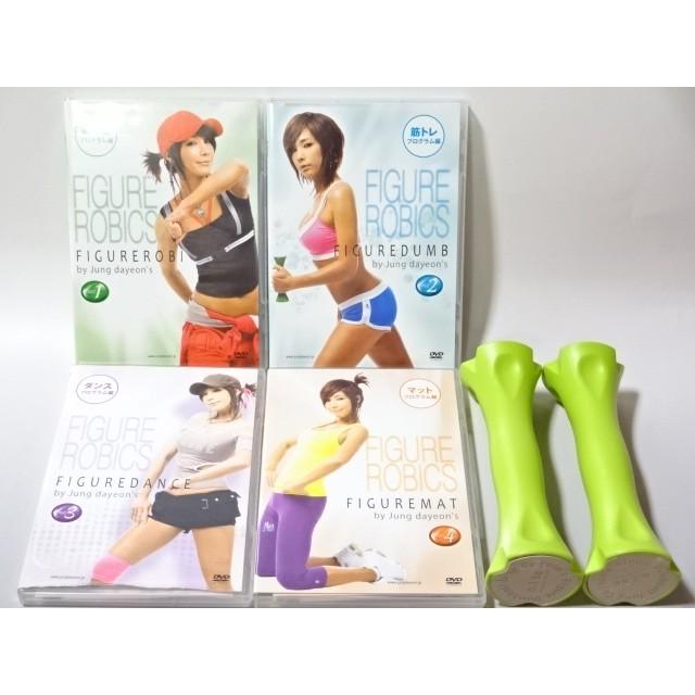 Dvd 4枚組 チョン ダヨン フィギュアロビクス Figure Robics ダンベル付き Box セット あきんどやメディアショップ 通販 Yahoo ショッピング