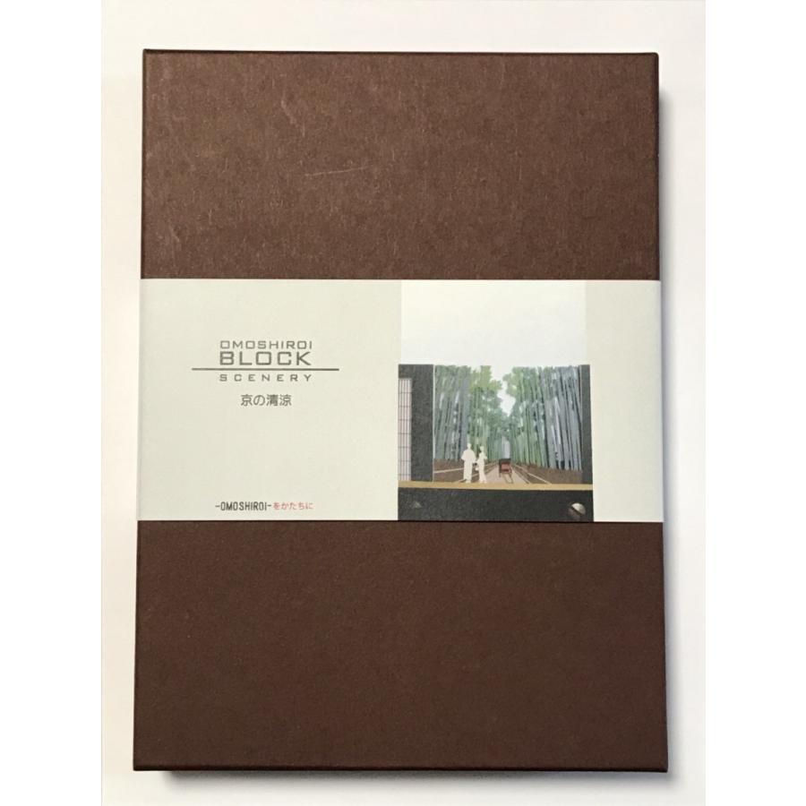 Omoshiroi Block Scenery 京の清涼 ブロックメモ メモ帳 トライアード メモ 模型 東急ハンズ 面白い おもしろい あきんどやメディアショップ 通販 Yahoo ショッピング