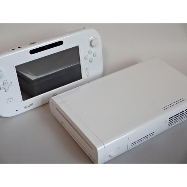 送料無料 Nintendo Wii U ベーシックセット 本体 Gamepad ゲームパッド Wiiu シロ 人気絶頂