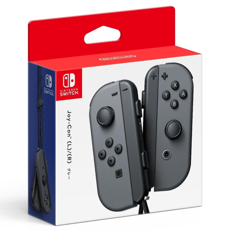 在庫あり Nintendo Switch ニンテンドースイッチ スウィッチ 任天堂 コントローラー ジョイコン Joy Con L R グレー 灰色 通販 あきんどやメディアショップ 通販 Yahoo ショッピング