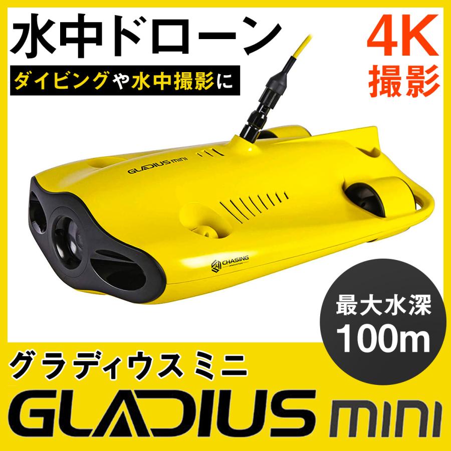 新規購入 Chasing 水中ドローン Gladius Mini グラディウス ミニ 100m 水中カメラ 海中カメラ 動画 撮影 潜水 Gladius Mini 商人屋 通販 Yahoo ショッピング 限定製作 Academiawinner Com