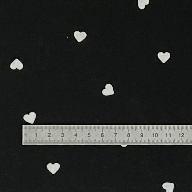 モノトーン くすみカラー ランダム ハート シーチング 00 15 Okb Fabric 通販 Yahoo ショッピング