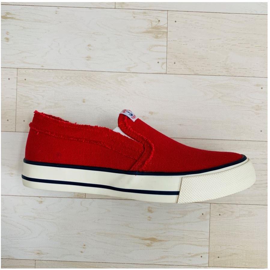 スリッポン レディース Hashed Coorde ハッシュドコーデ カットオフスリッポン レディース スリッポン 大人カジュアル キャンバス 靴 春物 おしゃれ ゆるカジ Hc 1638f Okb Fabric 通販 Yahoo ショッピング