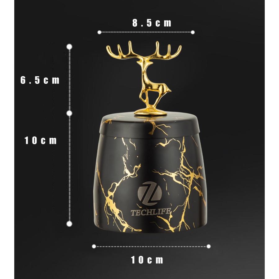 灰皿 蓋付き ビッグ 密閉性あり 滑り止あり 頑丈分厚い錆びない 携帯