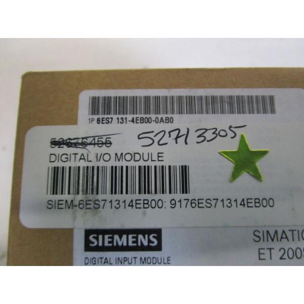 %新品　未使用 DIGITAL INPUT MODULE 6ES7 131-4EB00-0AB0 複数在庫_1
