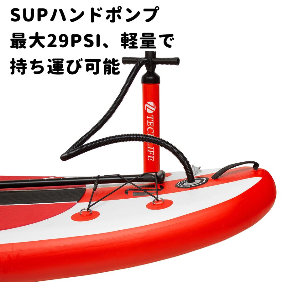 バランステーブル 高圧インフレエアハンドポンプ　SUP ダブルアクション 空気入れ インフレータブル エアーポンプ　サーフボード専用空気入れ　サーフィン｜akio｜02