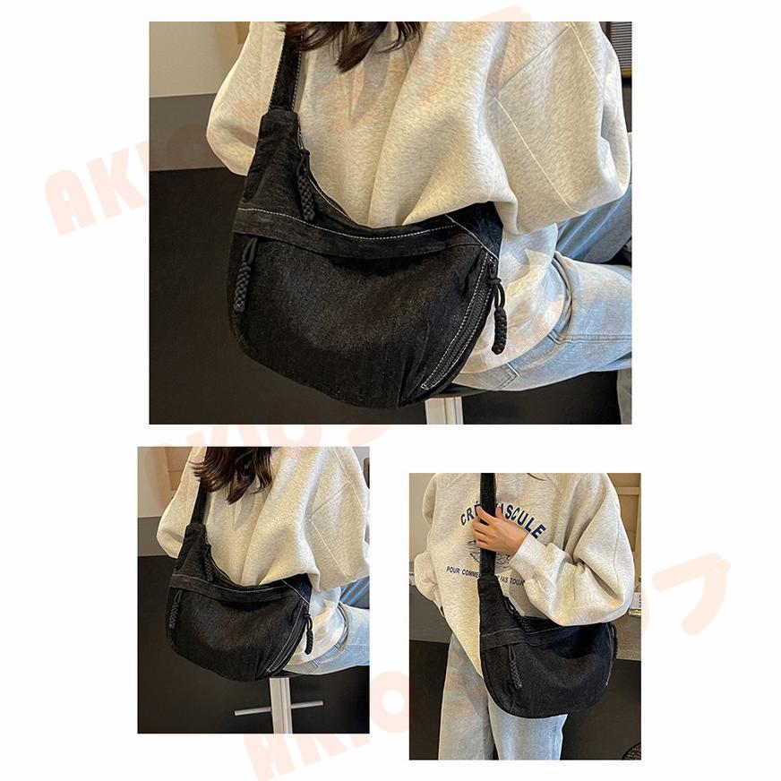 デニムバッグ トートバッグ ショルダーバッグ 2way 斜めがけバッグ 鞄