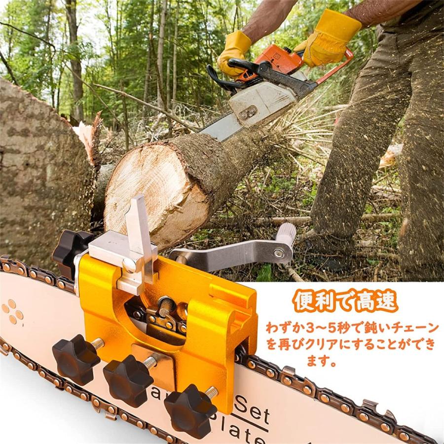 16inch 3HP 電動チェーンソー+シャープナー 16inch 3HP 電動