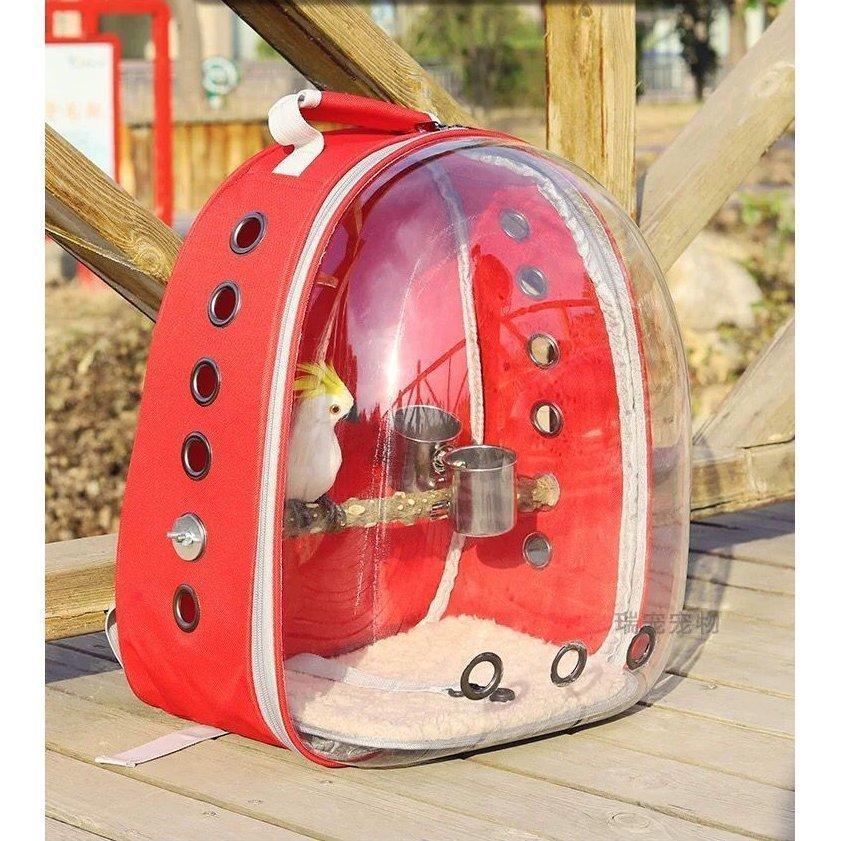 爆売中！インコ ケージ キャリー バッグ 持ち運び 鳥 キャリー