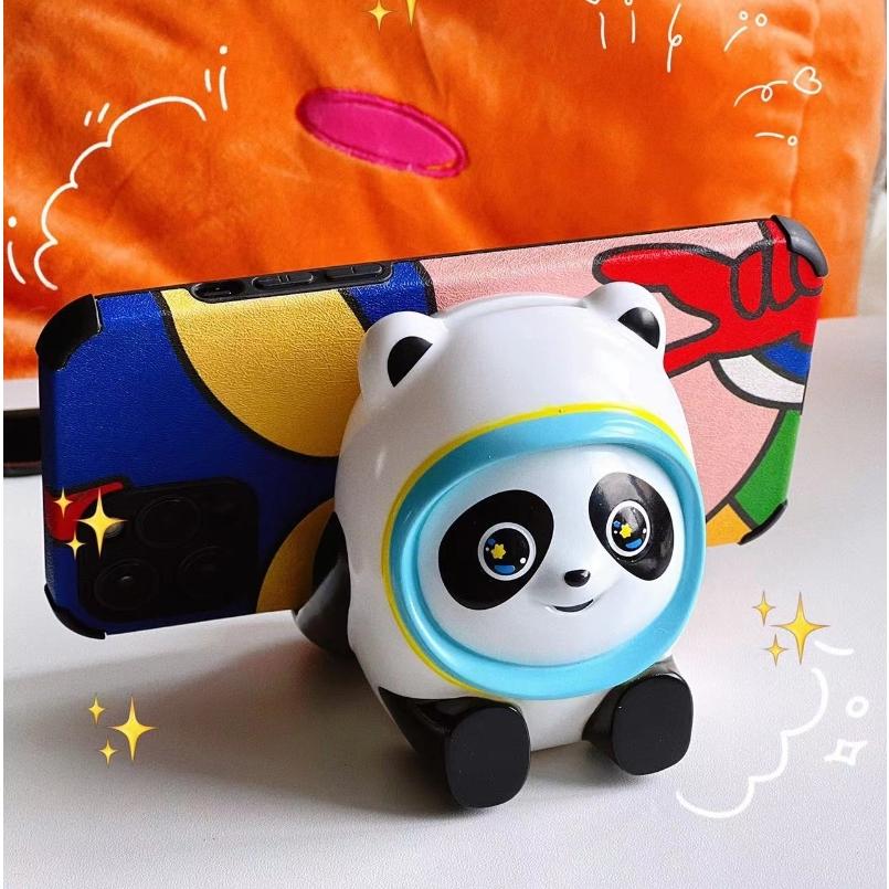 ビンドゥンドゥン貯金箱 卓上 スマホ スタンド 2in1 貯金缶 コイン箱