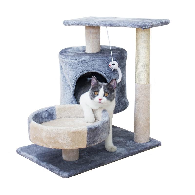 期間限定お試し価格 キャットタワー ミニ 猫タワー 小さめ 爪とぎ 昼寝