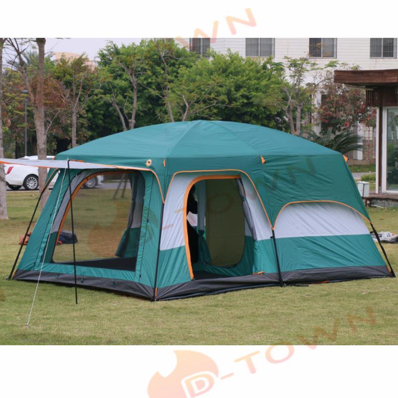 新型テント テント 8人用 ツールーム 5-8人 大型 ツーリング 設営簡単 防風防水 折りたたみ 防災用 S＆Lキャンプ用品 アウトドア ワンタッチテント 送料無料 新型テント テント 8人用 ツールーム 5-8人 大型 ツーリング 設営簡単