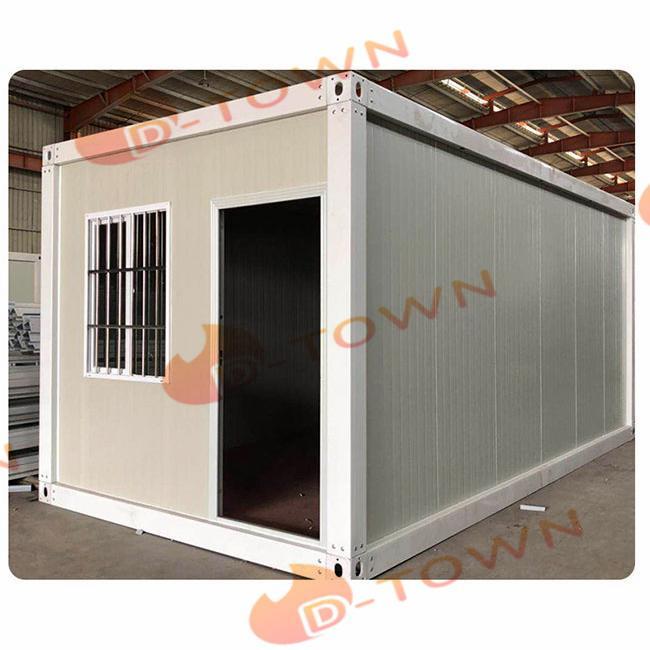 DIY向けコンテナハウス（小屋）になります。サイズ   W5450mm D2750mm  H2600mm(外寸) 3M×5.95M ( 6M ) 組み立て式 ユニットハウス 黒 ブラック 5.4坪