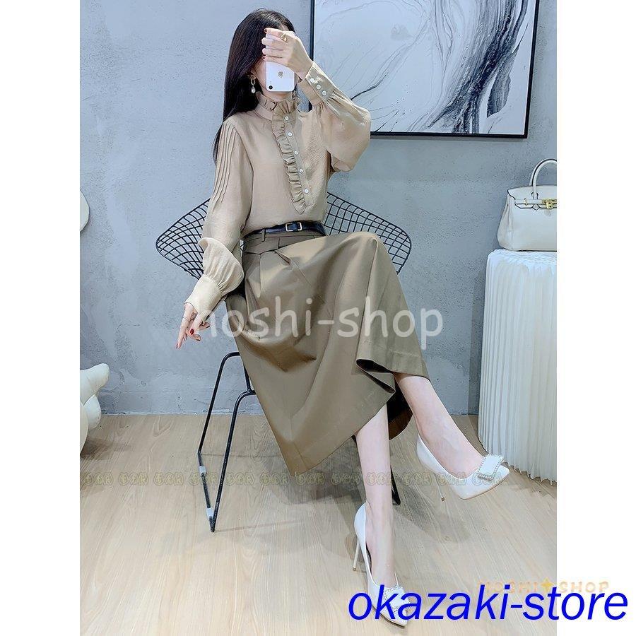 日本売れ済 セットアップ レディース 2点セット 上下セット コート ジャケットトップ スカート ハイウェスト 大きいサイズ 21年秋冬 着痩せ 通勤 おしゃれ 大人 Ol 激安 本物 Www Superavila Com