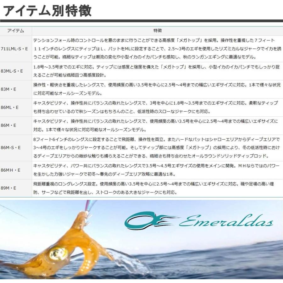 超人気 ダイワ Daiwa エギングロッド スピニング エメラルダス Mx アウトガイドモデル 86mh E エギング 釣り竿 肌触りがいい Zoetalentsolutions Com