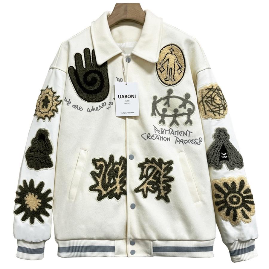 スタジャン EU製 UABONI Paris ユアボニ*パリ発 カシミヤ 防風 スタジャン EU製 UABONI Paris ユアボニ*パリ発 カシミヤ 防風