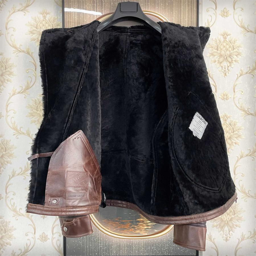 ボマージャケット EU製 UABONI*Paris*ユアボニ*パリ発 最上級羊 ボマージャケット EU製 UABONI*Paris*ユアボニ*パリ発 最上級羊