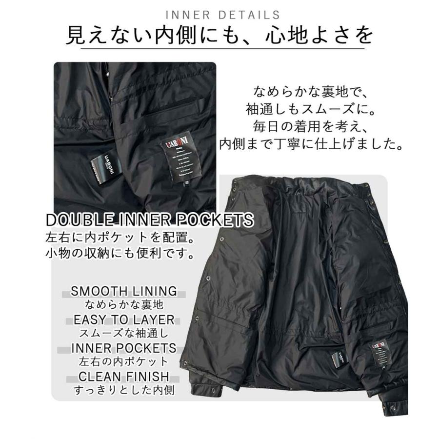 20%OFF レザー ダウンジャケット EU製 Uaboni Paris ユアボニ パリ発