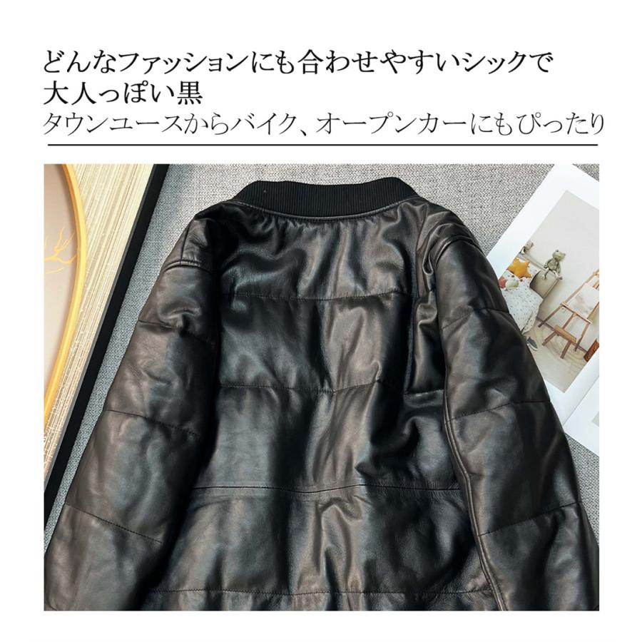 90s 美品 オールドDKNY リアルレザー ダウンジャケット 本革 羊革 20%OFF レザー ダウンジャケット EU製 FRANKLIN MUSK ニューヨーク発