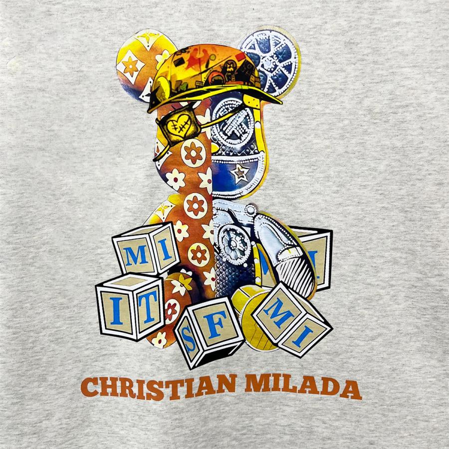半袖 Tシャツ EU製 christian milada・ミラノ発 コットン100 半袖 Tシャツ EU製 christian milada・ミラノ発 コットン100