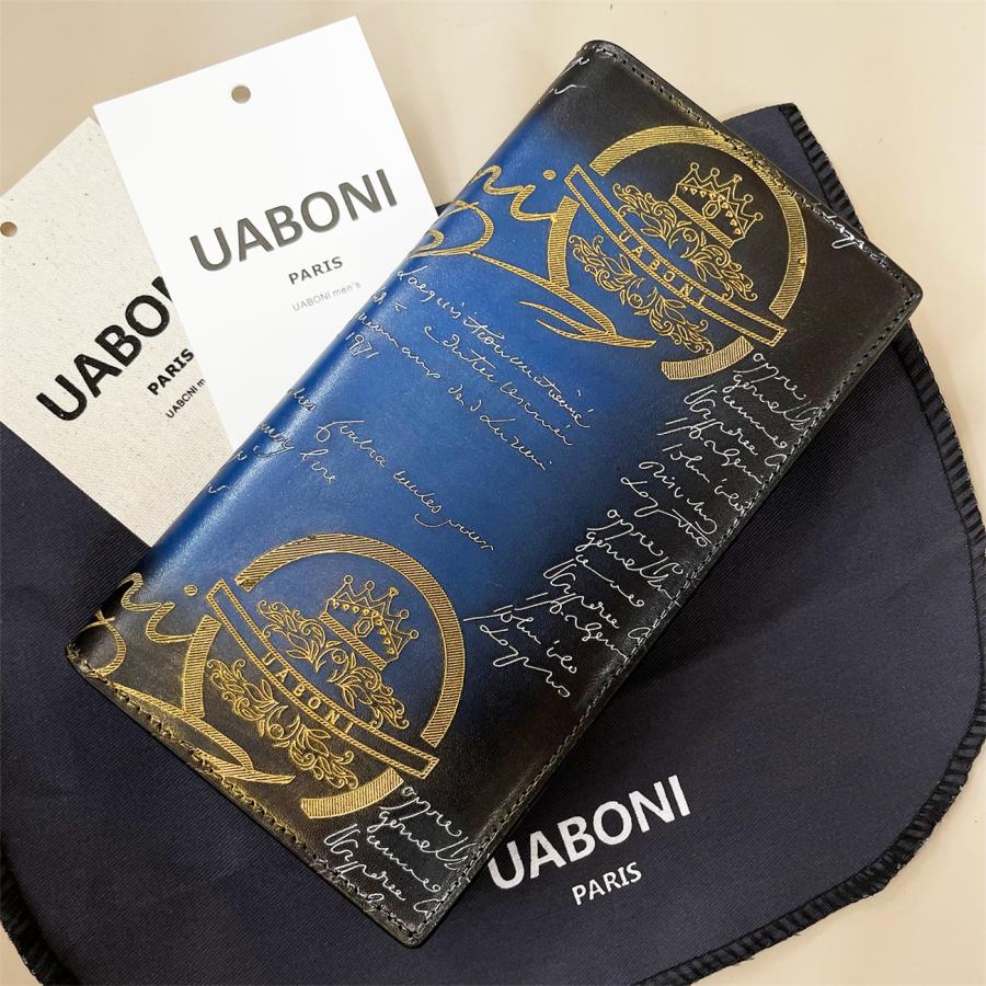 30%off 二つ折り財布 長財布 EU製 特注限定品 UABONI*ユアボニ*幻の