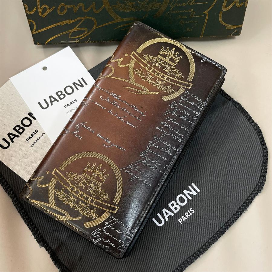 20%SALE 二つ折り財布 長財布 EU製 特注限定品 UABONI*ユアボニ