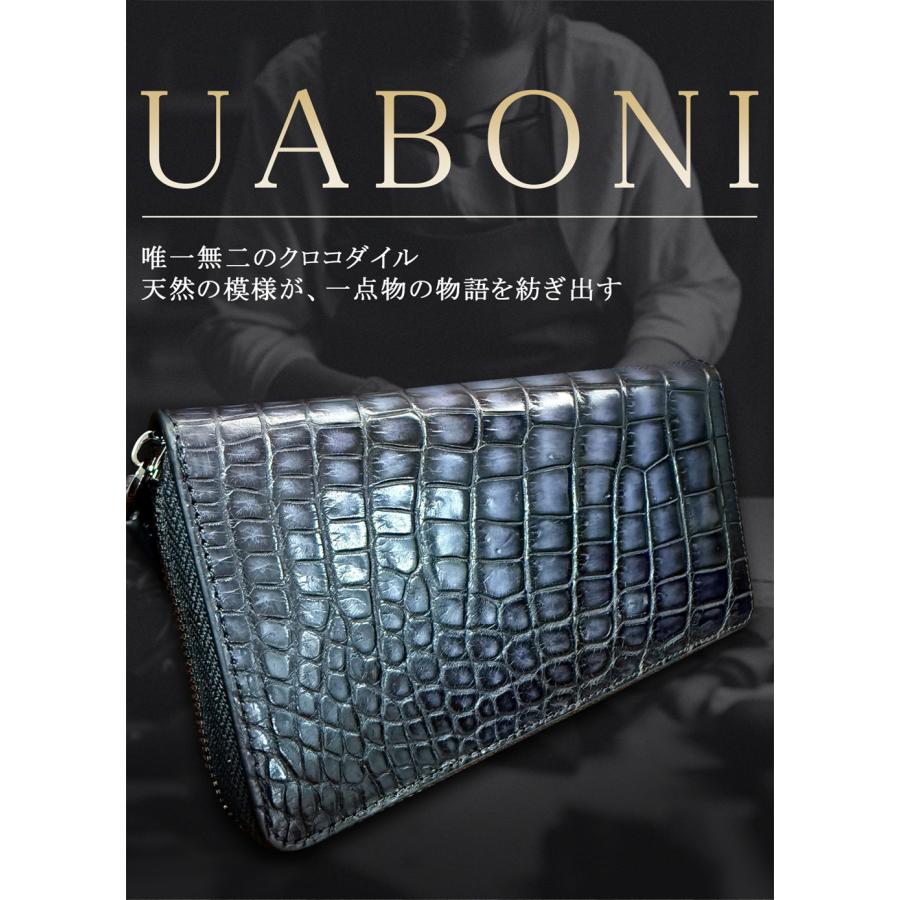 新品未使用　本革　高級　クロコダイル　長財布　ブラック-2 新品 クロコダイル 長財布 黒色 ブラック 男女兼用 本革 ワニ革