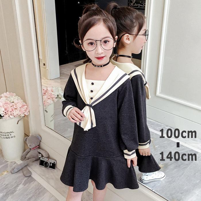 入学式 ジュニア ニューモダンスタイル ワンピース 子供服 喪服 黒