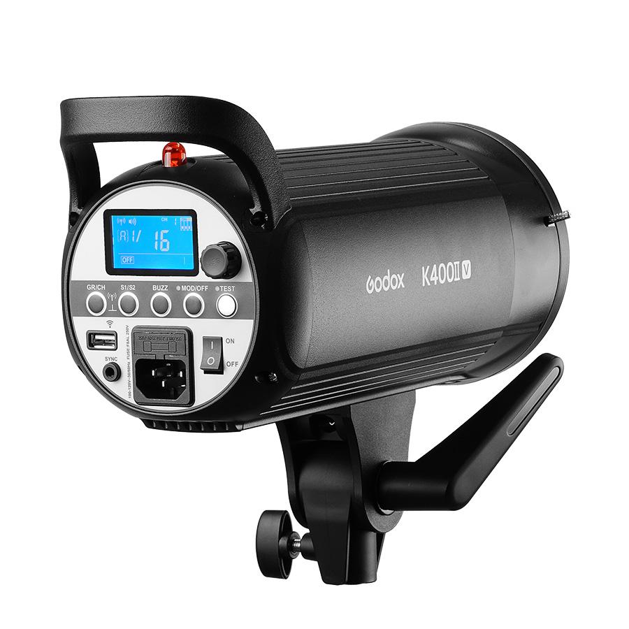 GODOX K400II-V 400W ストロボ モノブロックストロボ 0.1-1.5 秒のリサイクル 2.5G受信器内蔵フル2灯セット ソフトボックス付撮影照明・写真撮影用照明機材 GODOX K400II-V 400W ストロボ モノブロックストロボ 0.1-1.5 秒のリサイクル 2.5G受信器内蔵フル2灯セット ソフトボックス付撮影照明・写真撮影用照明機材