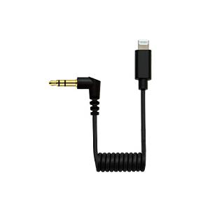3.5mm TRS ステレオミニプラグ to lightning 又は USB Type-C変換
