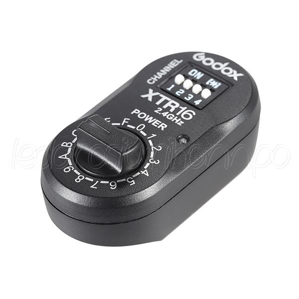 マートマートワイヤレスフラッシュトリガー受信機 GODOX XTR16 カメラ