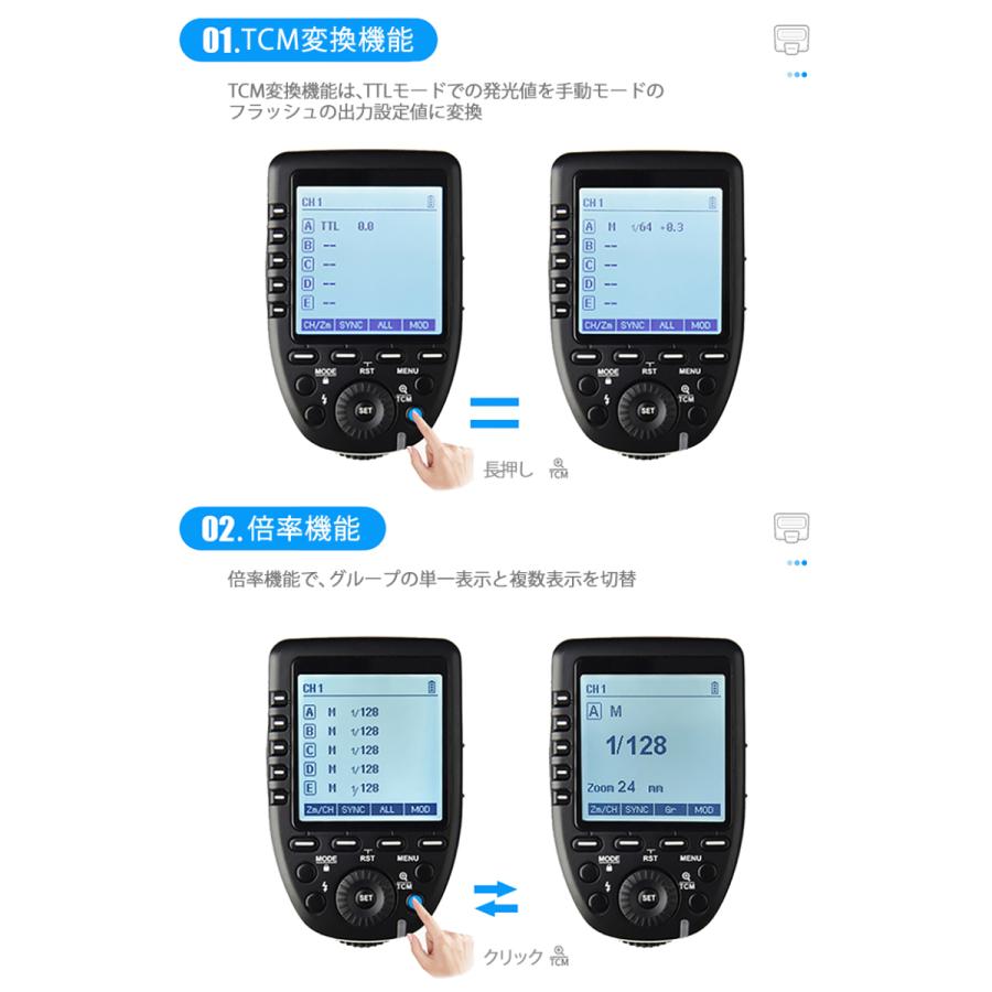 公式日本語説明書付き 技適マーク付き】Canon用 Godox XPro-C