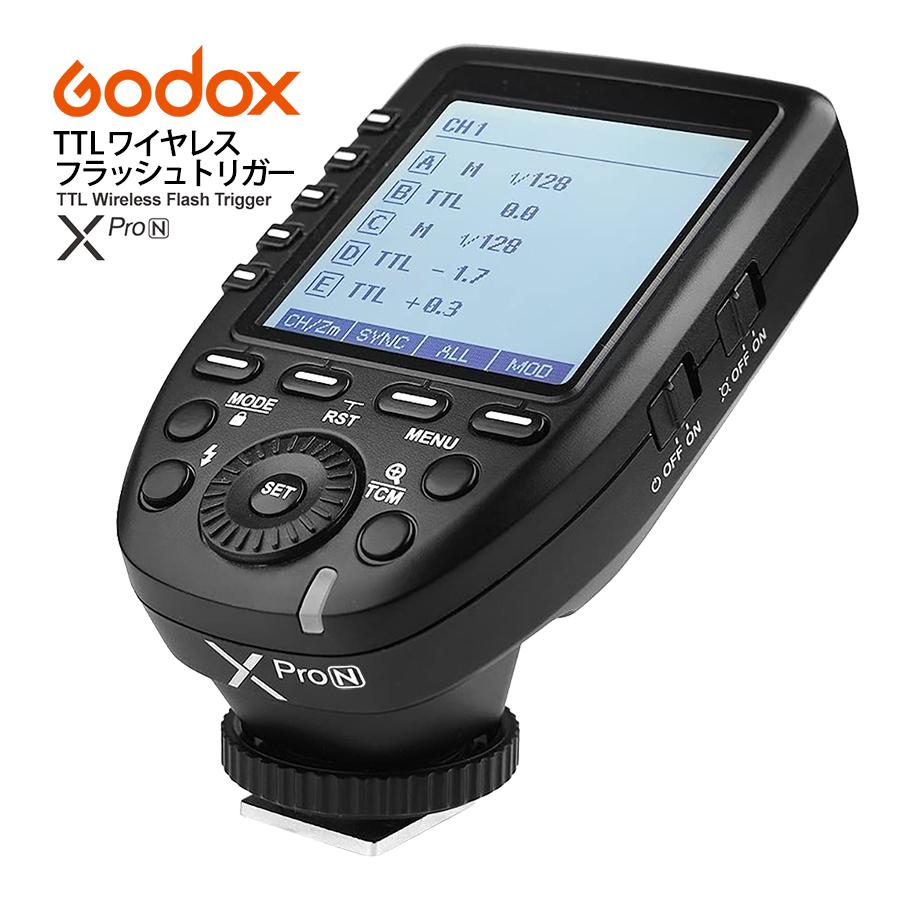 公式日本語説明書付き 技適マーク付き】Nikon用 Godox XPro-N 公式日本語説明書付き 技適マーク付き】Nikon用 Godox XPro-N
