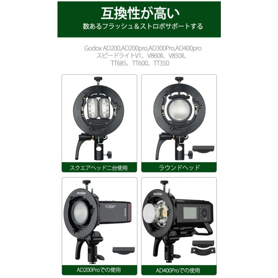 GODOX（ゴドックス） 【日本公認代理店品】 S2ブラケット Bowens