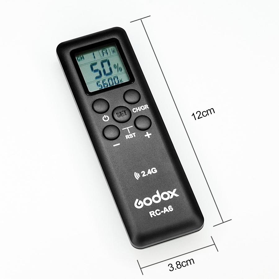 GODOX 【日本公認代理店】GODOX RC-A6 リモコン 2.4GHzワイヤレス トランスミッション 32チャンネル 16グループ ...