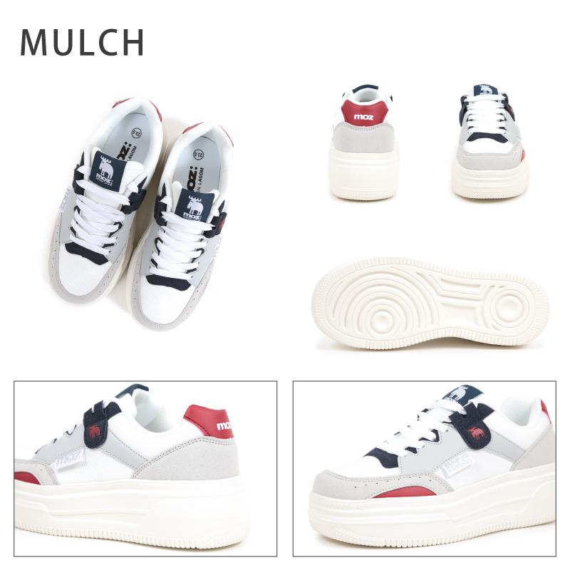 moz（モズ） スニーカー レディース 厚底 4cmヒール 美脚 スタイル