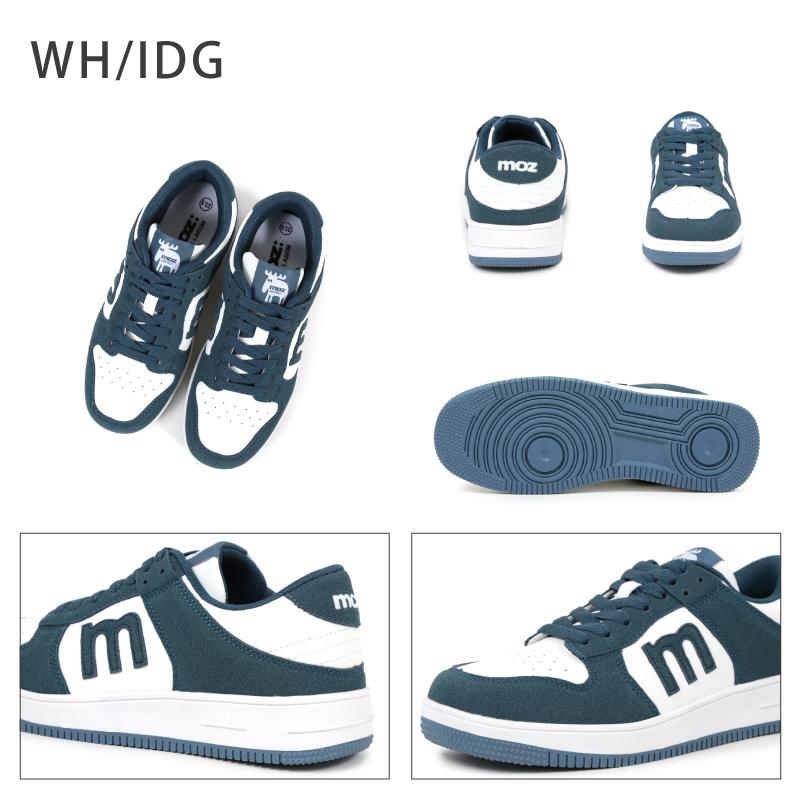 moz（モズ） スニーカー レディース ローカット コンビカラー 運動靴